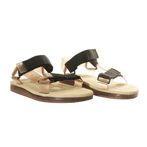 Melissa X Rider Papete Sandals Plastic Foam Black Netral Sand US 9 EU 40 Unisex